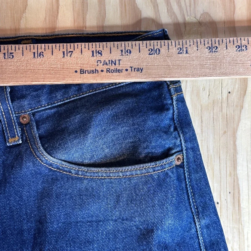 Vintage Levi's 501 Jeans Mens 44x30 (41x28) Blue Straight Leg Button Fly Denim